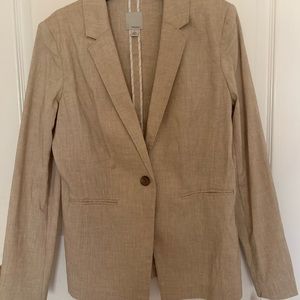 Halogen tan khaki blazer.